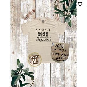 Quarantined birthday bundle- custom made unisex